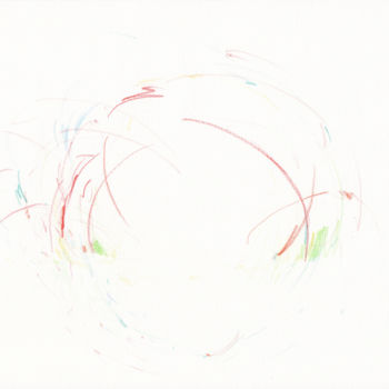 Σχέδιο με τίτλο "Abstraction_1" από Bob Clement, Αυθεντικά έργα τέχνης, Μολύβι
