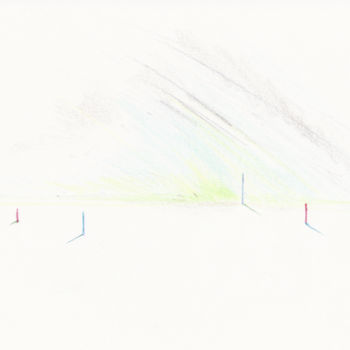 Σχέδιο με τίτλο "ombres-portees-7.jpg" από Bob Clement, Αυθεντικά έργα τέχνης