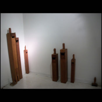 Ζωγραφική με τίτλο "32-2011-orgues-2011…" από Steve Beck, Αυθεντικά έργα τέχνης