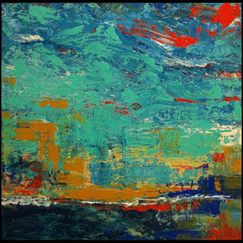 Ζωγραφική με τίτλο "5-5-day-50x50-2011.…" από Steve Beck, Αυθεντικά έργα τέχνης