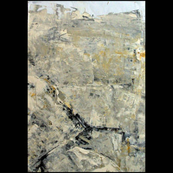 Painting titled "1-excavated-43x30-2…" by Steve Beck, Original Artwork
