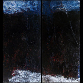 Painting titled "Untitled" by Steve Beck, Original Artwork, Acrylic