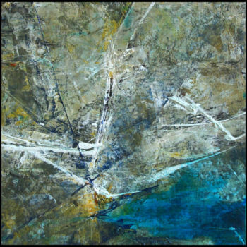 Painting titled "13-ps-ilr2-40x40-20…" by Steve Beck, Original Artwork
