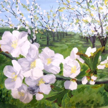 Malerei mit dem Titel "primavara-2014.jpg" von Timofei Gorea, Original-Kunstwerk