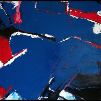 Painting titled "18-t7a-112-5x115-20…" by Steve Beck, Original Artwork