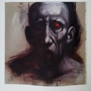 绘画 标题为“RITRATTO -II- Acryl…” 由Claude Duvauchelle, 原创艺术品, 丙烯
