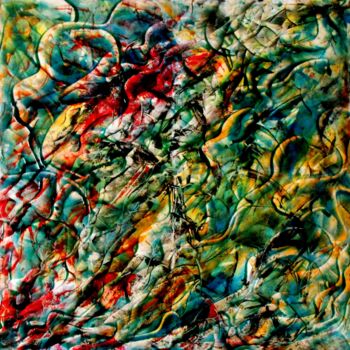 Painting titled "Culore" by Pierre-Paul Marchini, Original Artwork, Oil