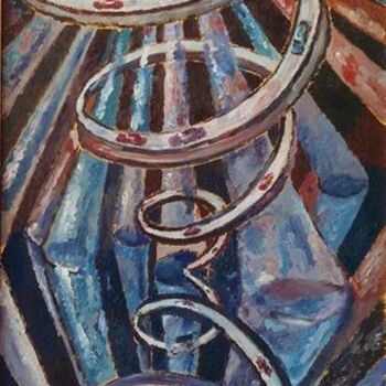 "Highway" başlıklı Tablo Lia Chechelashvili tarafından, Orijinal sanat, Petrol