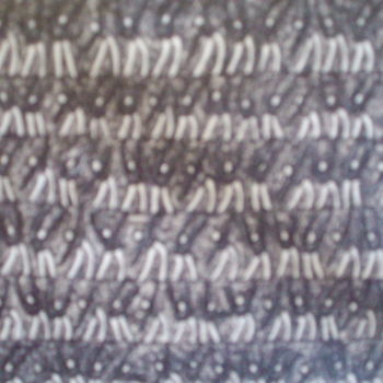 Drawing titled "liverpool" by Michael Fitzgerald, Original Artwork, Ballpoint pen