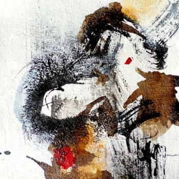 Peinture intitulée "Ce qui me vient 23" par Isabelle Mignot, Œuvre d'art originale, Autre