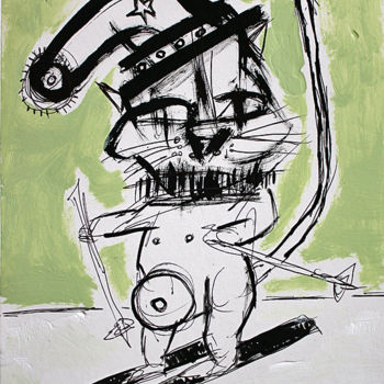 Peinture intitulée "Slopes" par Matt Sesow, Œuvre d'art originale, Acrylique