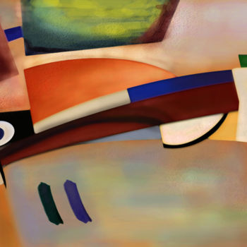 Digital Arts titled "Fish" by Angel Estevez, Original Artwork, Digital Painting