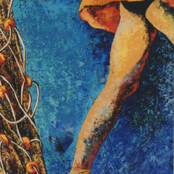 Peinture intitulée "Erato-presto" par Hélène Py, Œuvre d'art originale, Acrylique