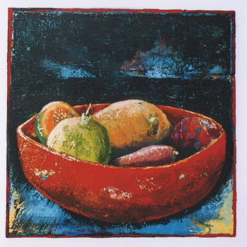 Peinture intitulée "Nature-morte III,St…" par Hélène Py, Œuvre d'art originale, Acrylique