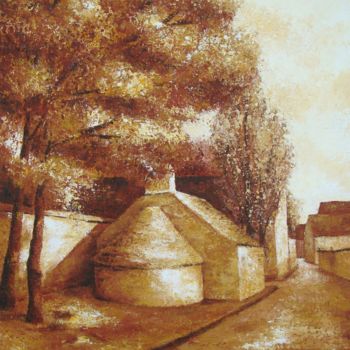 Peinture intitulée "FOUR BANAL" par Stephanie Ledroit, Œuvre d'art originale, Acrylique