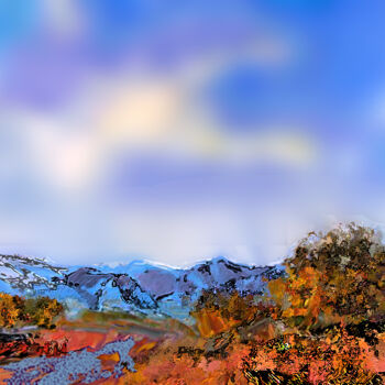 제목이 "painting-summer-lan…"인 디지털 아트 Sesha로, 원작