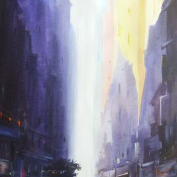 제목이 "Morning Light-Acryl…"인 미술작품 Samiran Sarkar로, 원작, 아크릴