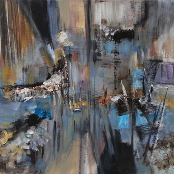 Peinture intitulée "Encore, toujours: p…" par Muriel Cayet, Œuvre d'art originale, Acrylique