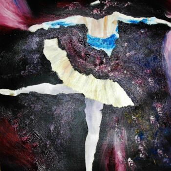 「d」というタイトルの絵画 Francisco Mendesによって, オリジナルのアートワーク, オイル