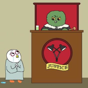 Drawing titled "Judge" by Kai-Yu Sun, Original Artwork, Other