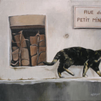 Painting titled "Célébrité de Sommiè…" by Elisabeth Begot, Original Artwork, Acrylic