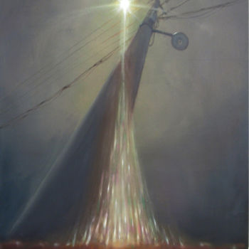Peinture intitulée "great-light-1-65x90…" par Tao Jia, Œuvre d'art originale, Huile