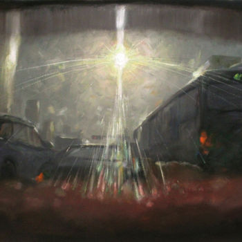 Painting titled "great-light-2-108x5…" by Tao Jia, Original Artwork, Oil