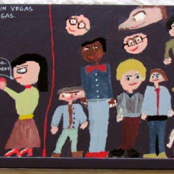 Painting titled "in-vegas.jpg" by Howard Meehan Meehan, Original Artwork