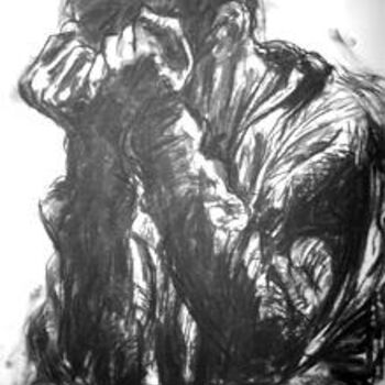 绘画 标题为“Sorrow” 由Mitchell Mcintyre, 原创艺术品