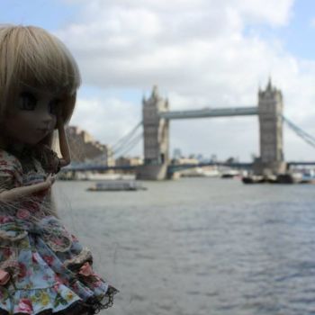 Photography titled "Freyja et le London…" by Kalinka Romanov, Original Artwork, Digital Photography
