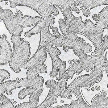 Drawing titled "TRIBALS STELZ" by Vladislav Shtelts, Original Artwork, Pencil
