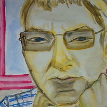 Peinture intitulée "kindness-is-beautif…" par Lm Arnal, Œuvre d'art originale, Aquarelle