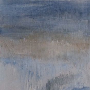Peinture intitulée "Estuaire de la Loire" par Martine Brugeron, Œuvre d'art originale, Acrylique