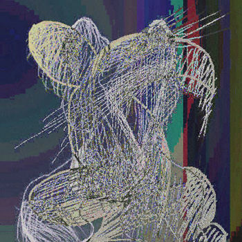 「compodessin6.jpg」というタイトルの絵画 Maxime Gourguesによって, オリジナルのアートワーク