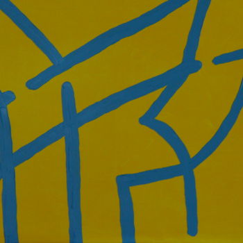 Painting titled "MH370" by Jan Theuninck, Original Artwork, Acrylic
