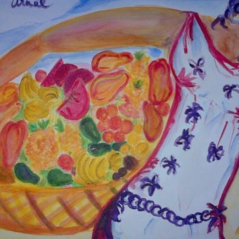 Peinture intitulée "tropical-20140908.j…" par Lm Arnal, Œuvre d'art originale
