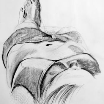 Drawing titled "Baden.jpg" by Johann Krammer, Original Artwork, Pencil