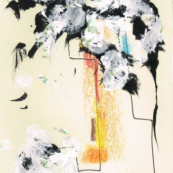 Peinture intitulée "Catharsis divine (u…" par Serge Chamchinov, Œuvre d'art originale, Tempera