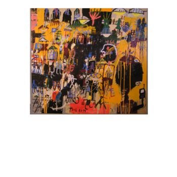Painting titled "Tourist" by Tuul, Original Artwork, Oil