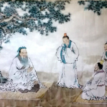 Peinture intitulée "psb-10.jpg" par Zhi Yong Mao, Œuvre d'art originale