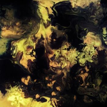 Painting titled "sea-weed-91x76cmx17…" by John Cocoris, Original Artwork