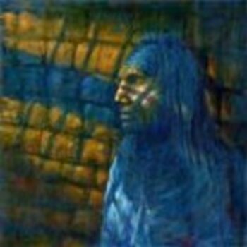 Pittura intitolato "Fallen Warrior" da Ritch Gaiti, Opera d'arte originale, Altro