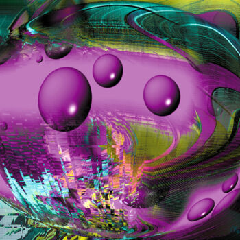 Arte digital titulada "Guilty Pleasures" por Eugen Matzota (Mandello), Obra de arte original, Pintura Digital