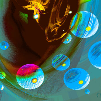 Arte digital titulada "J’ai Fait Une Prome…" por Eugen Matzota (Mandello), Obra de arte original, Pintura Digital