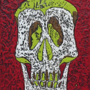 Peinture intitulée "NATURE MORTE" par Marjinal Artiste Peintre Décalé Français, Œuvre d'art originale, Acrylique