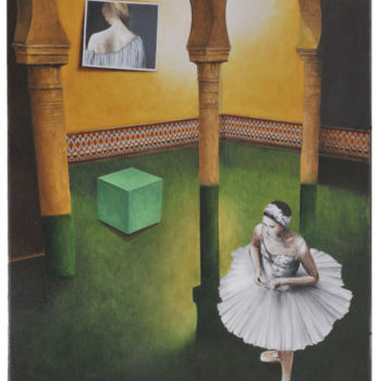 绘画 标题为“ballet-sous-les-vou…” 由Plumerand Frédéric, 原创艺术品, 油