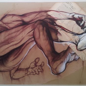 L'ECRIT et les MAUX II-150x75cm 2014