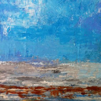 Peinture intitulée "Eté" par Isabelle Nativelle, Œuvre d'art originale, Acrylique