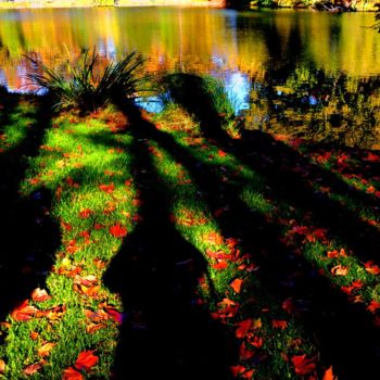 Fotografie mit dem Titel "lange schatten..../…" von Sigrun Neumann (Sineu), Original-Kunstwerk