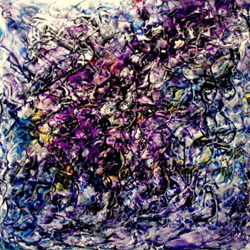Painting titled "Viuletta" by Pierre-Paul Marchini, Original Artwork, Oil
